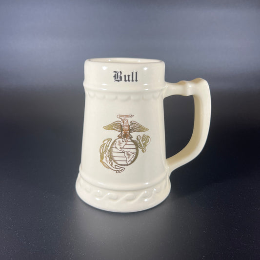 Vintage U.S. Marine Corp Tankard "Bull"