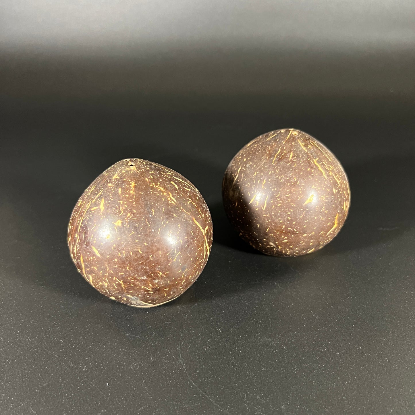 Coconut Salt and Pepper Shakers