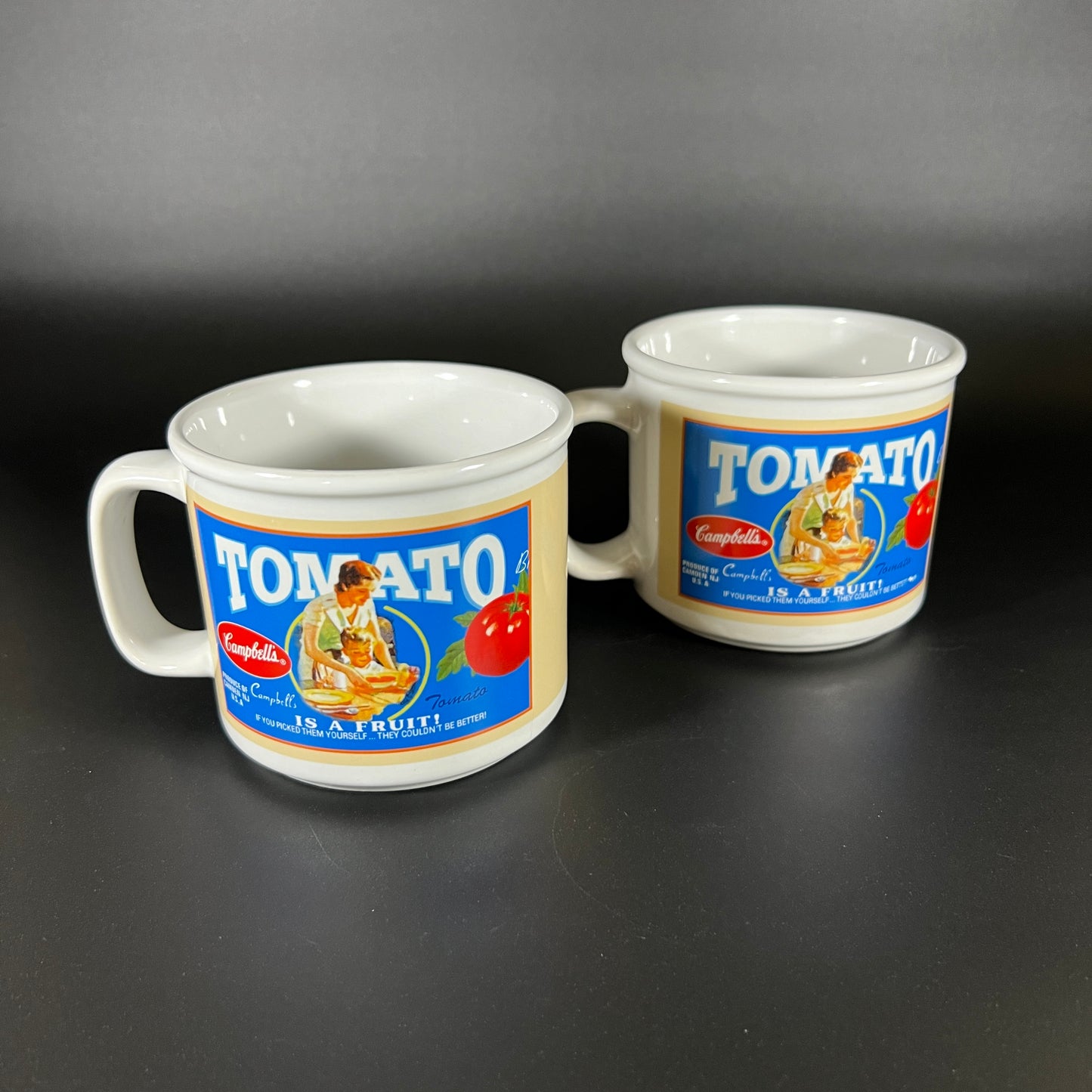 Campbells Tomato Soup Mug Pair