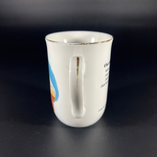 Norman Rockwell Santa Mug