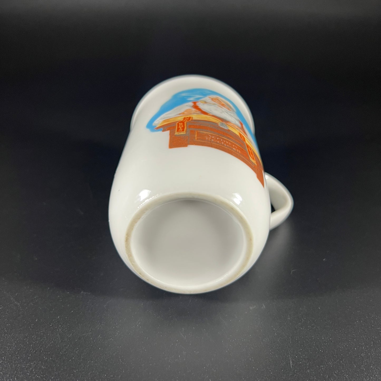 Norman Rockwell Santa Mug