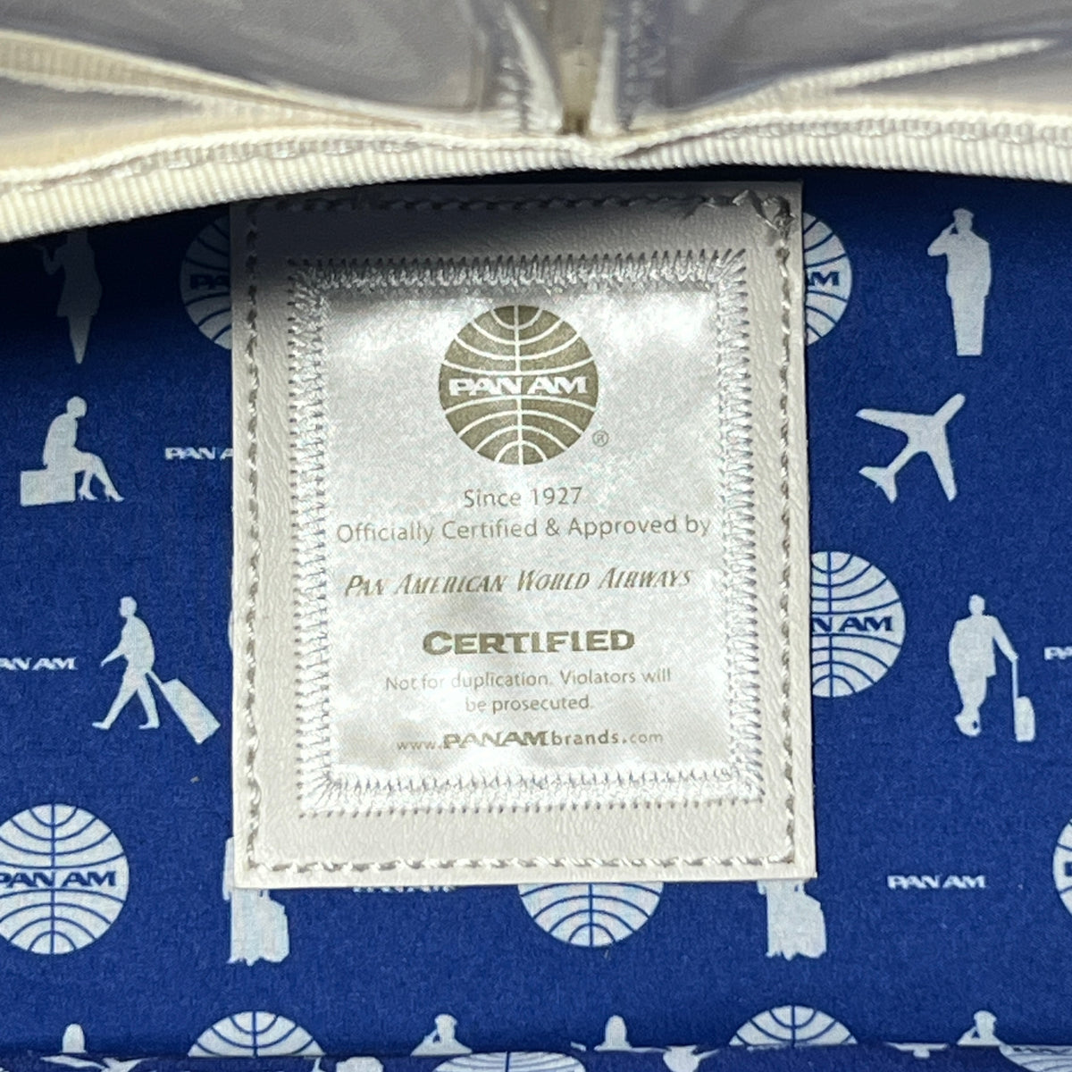 Pan Am Originals Collection Carry-on Luggage Bag - Vintage Blue