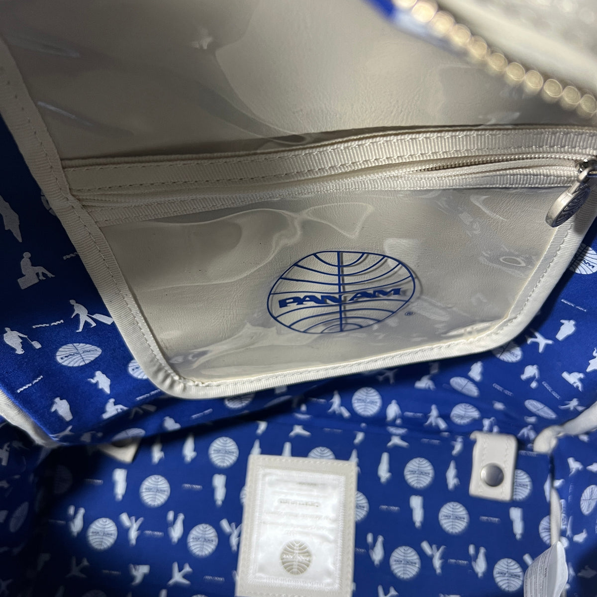 Pan Am Originals Collection Carry-on Luggage Bag - Vintage White