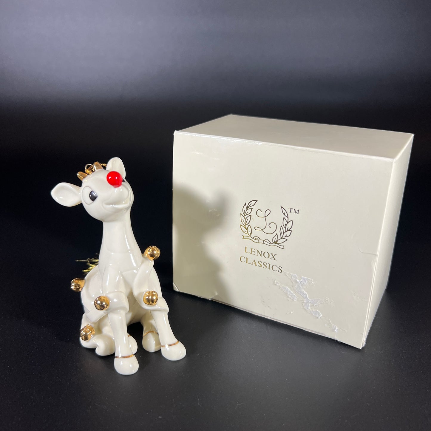 Lenox China Rudolph Ornament