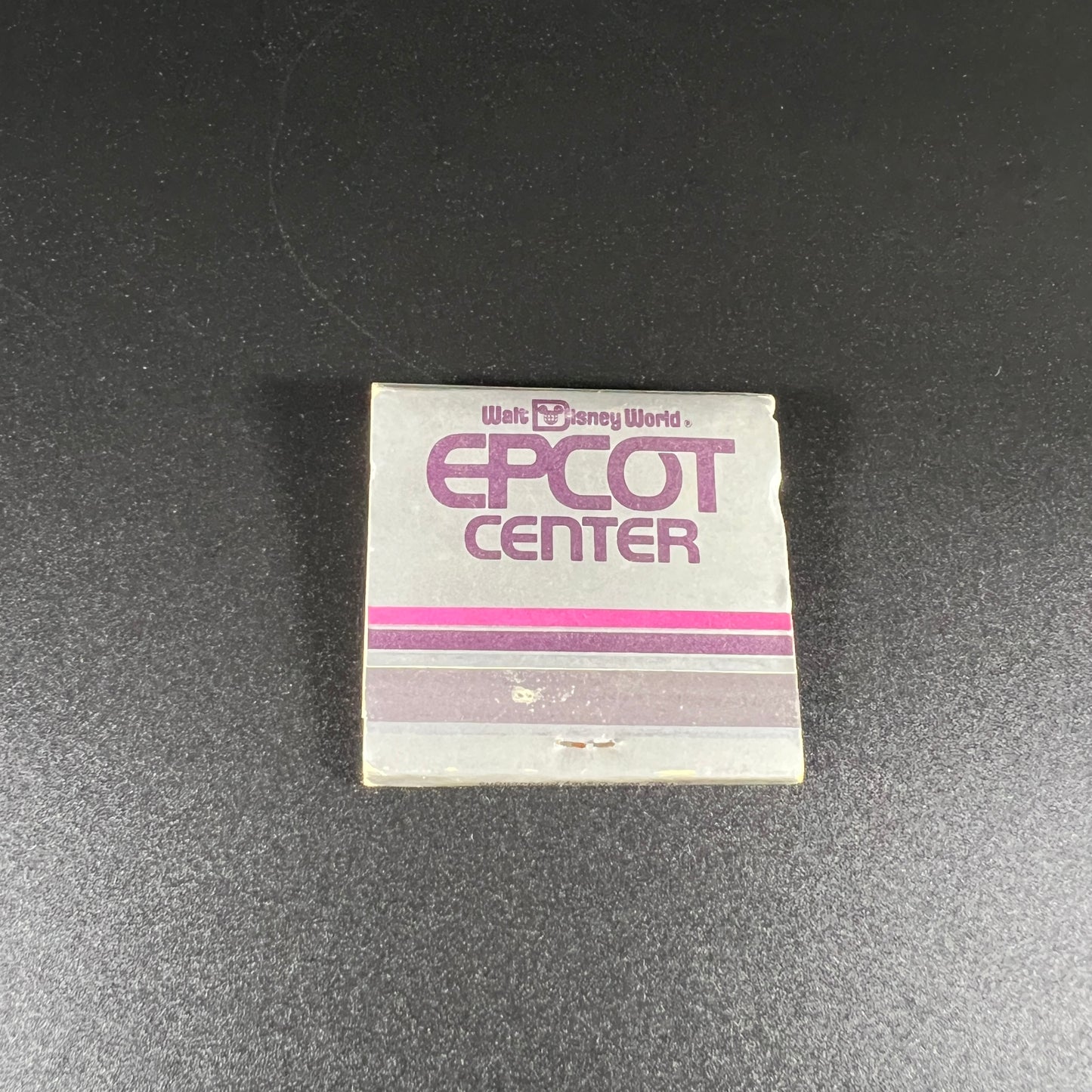 Walt Disney World Ashtray and Epcot Matchbook