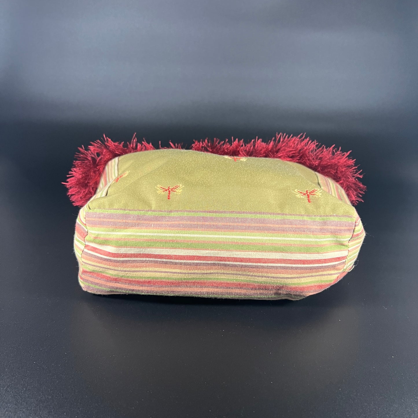 Dragonfly Bamboo Handle Purse