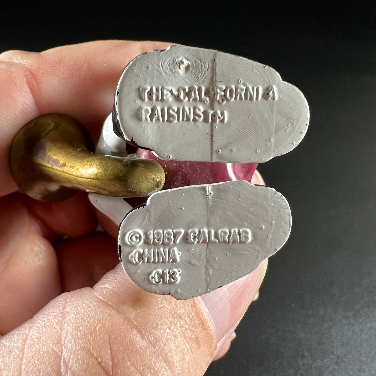 California Raisin Saxophone Player Figure - Hardees Series #1