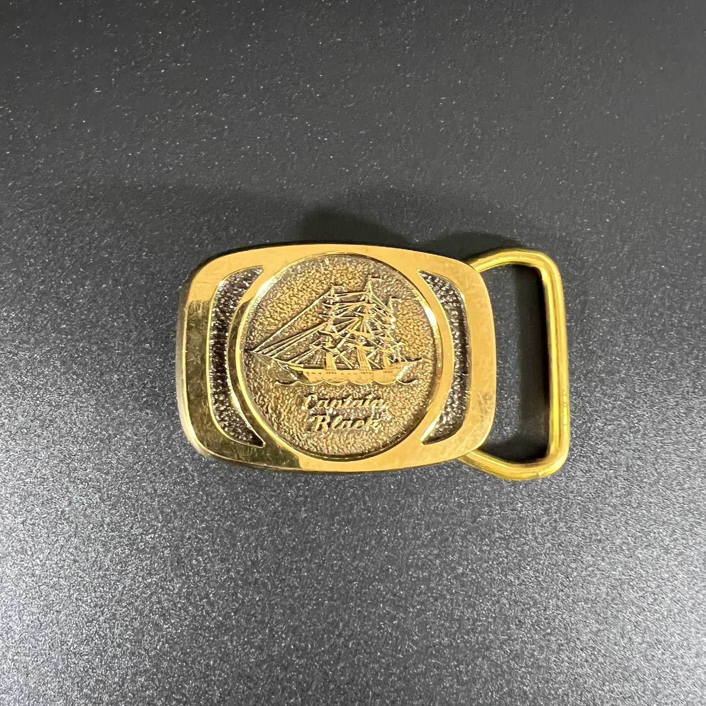 Captain Black Tobacco Belt Buckle