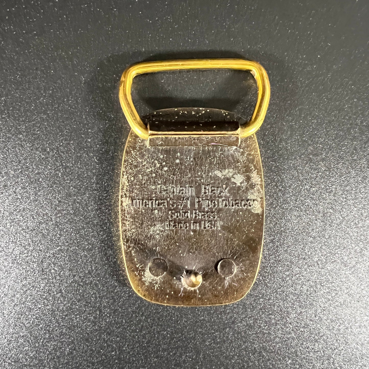 Captain Black Tobacco Belt Buckle