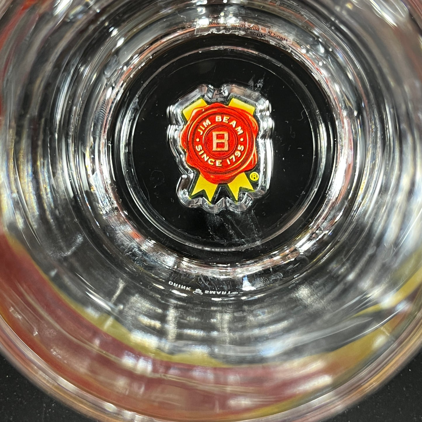 Jim Beam Rocks Glass Pair