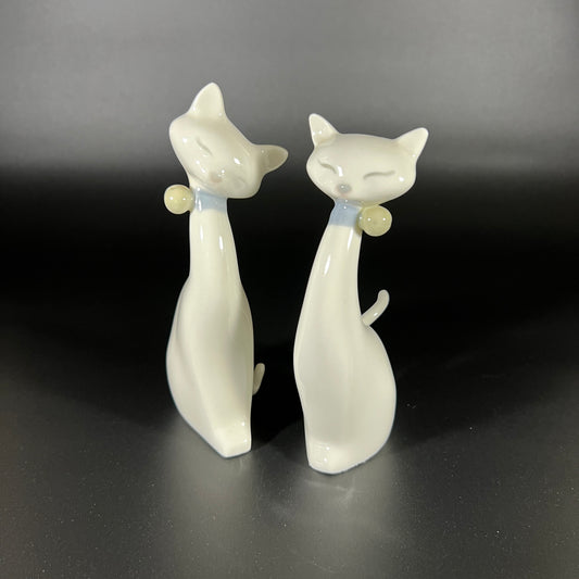 MCM Cat Figurine Pair
