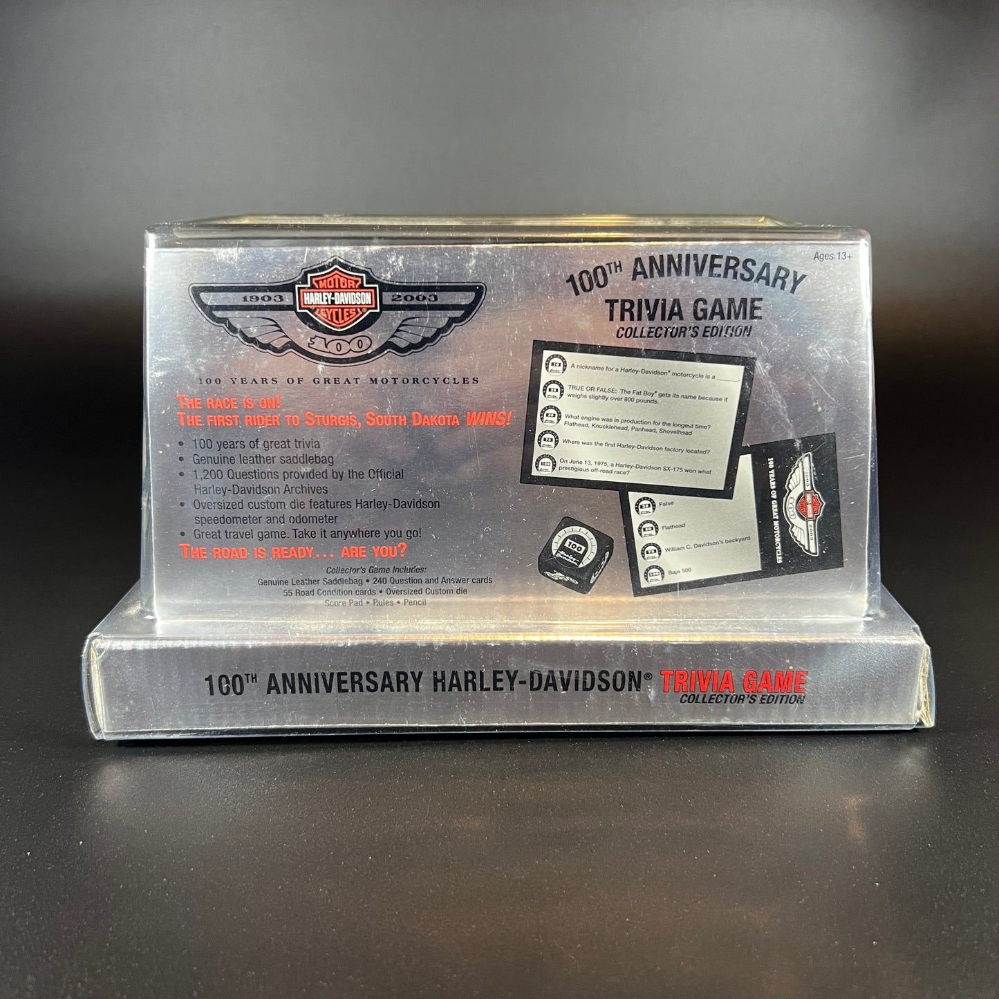 Harley Davidson 100th Anniversary Trivia Game Collectors Edition NIB