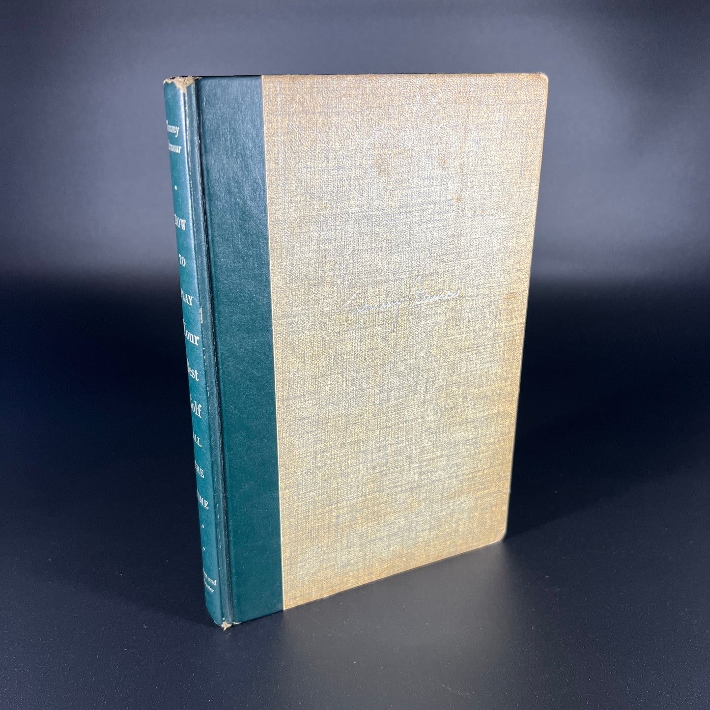 How To Play Your Best Golf All The Time by Tommy Armour