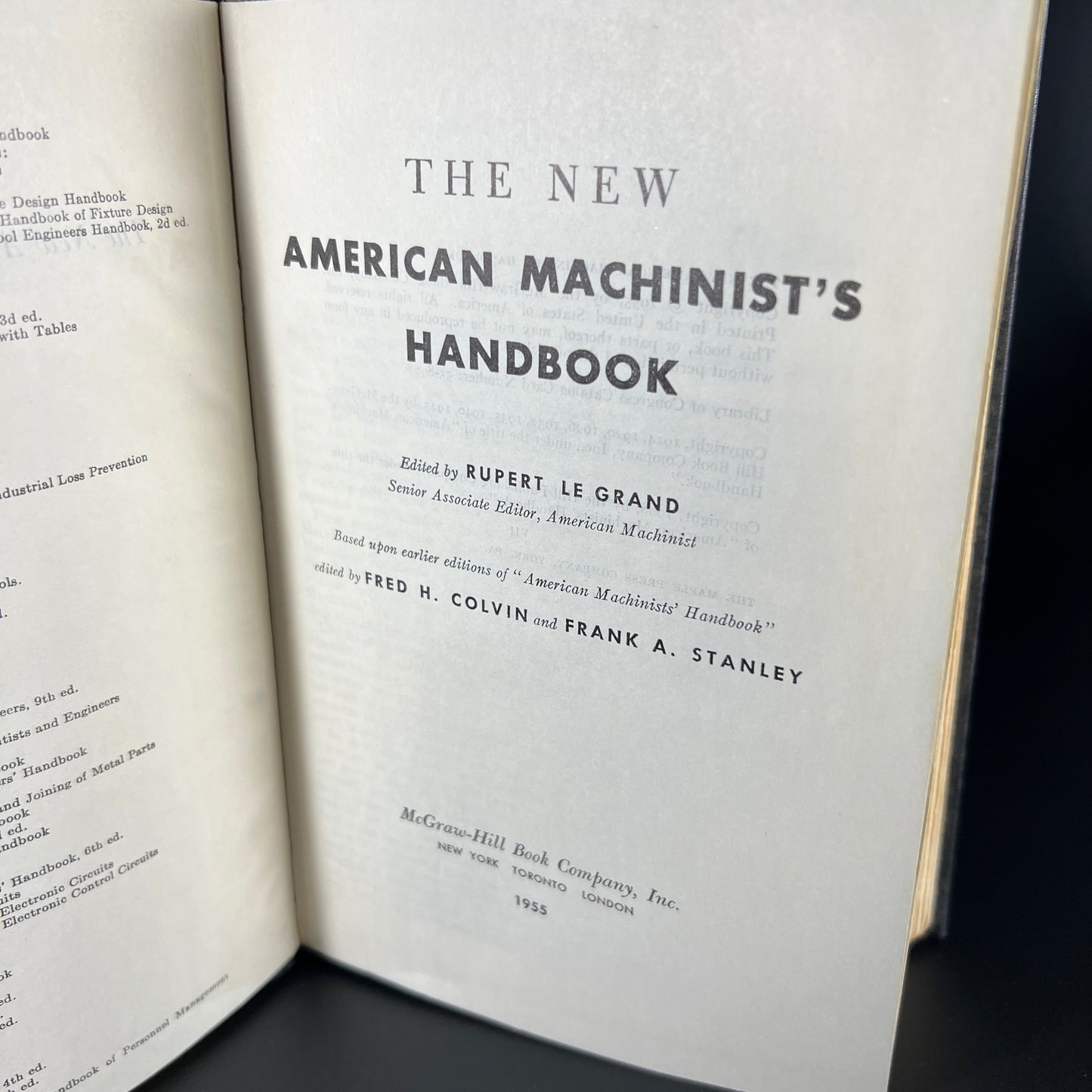 The New American Machinist's Handbook