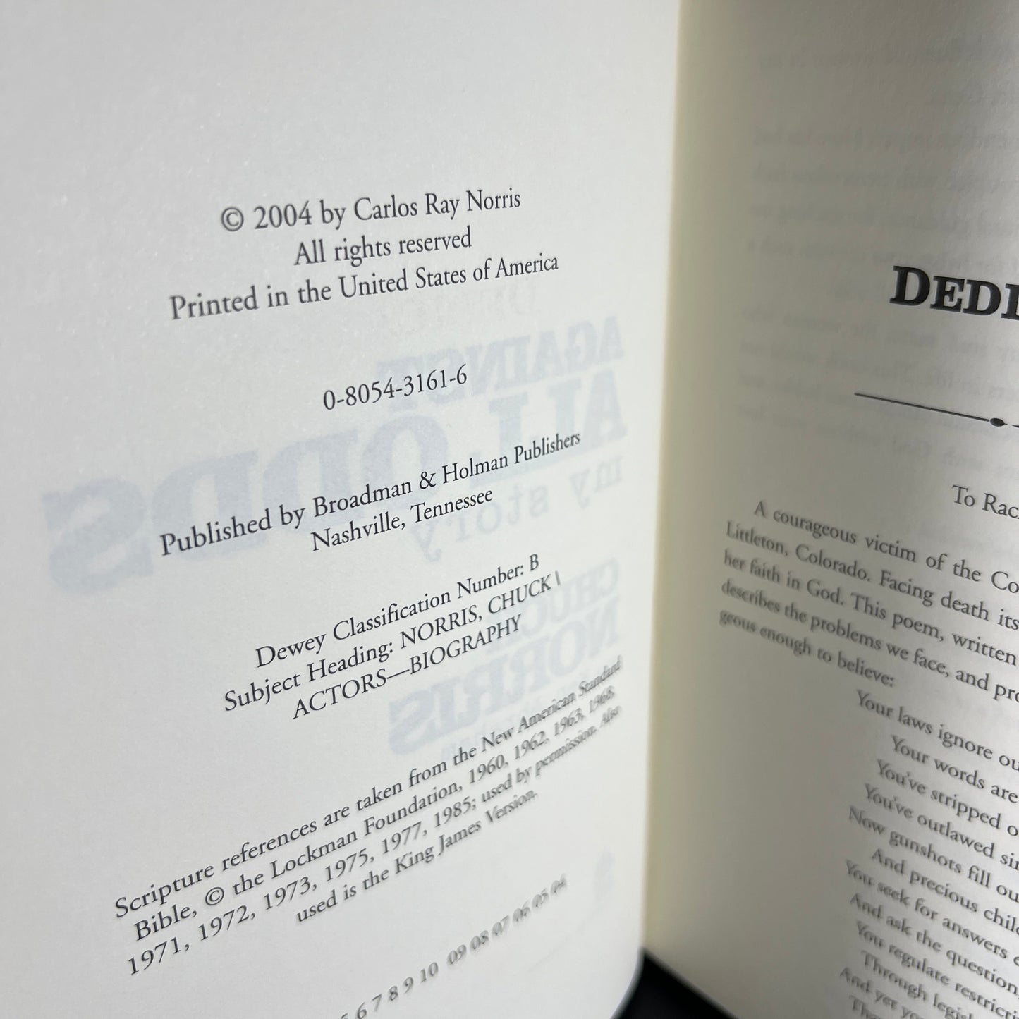 Chuck Norris: Against All Odds. My Story.