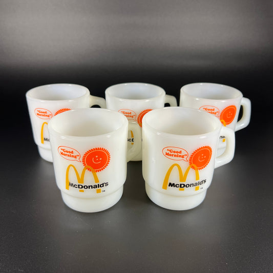 McDonald's Anchor Hocking Fire King Mugs