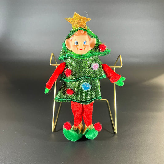 Vintage Tree Elf