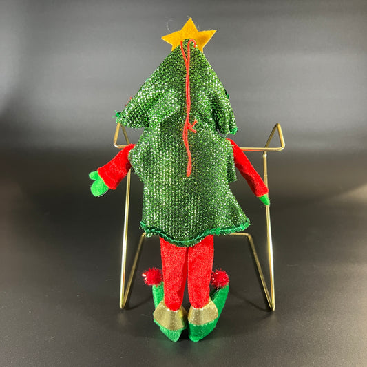 Vintage Tree Elf
