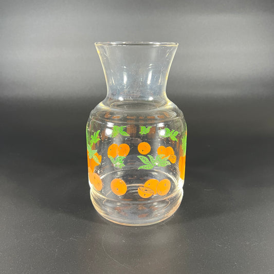 Small Vintage Orange Juice Pitcher