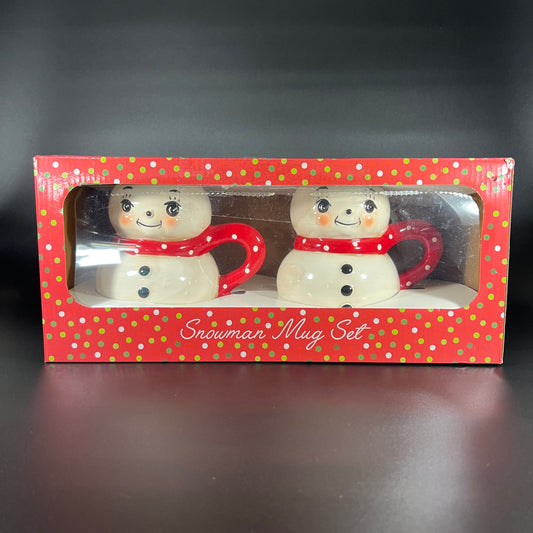 Johanna Parker Snowman Mug Set