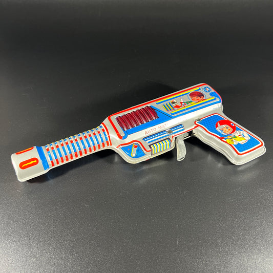 Vintage Tin Space Ray Gun