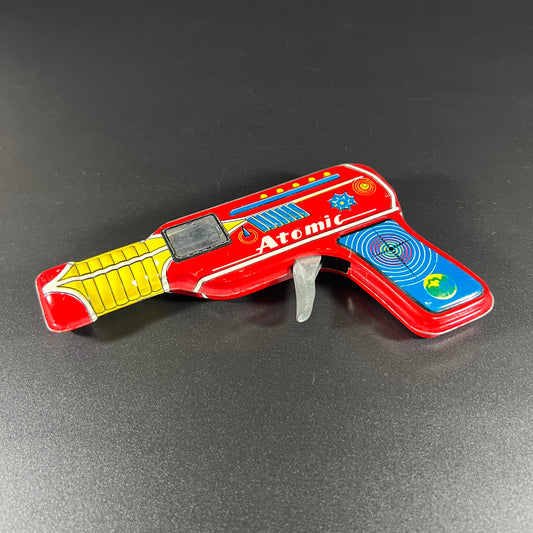 Vintage Tin Atomic Space Ray Gun