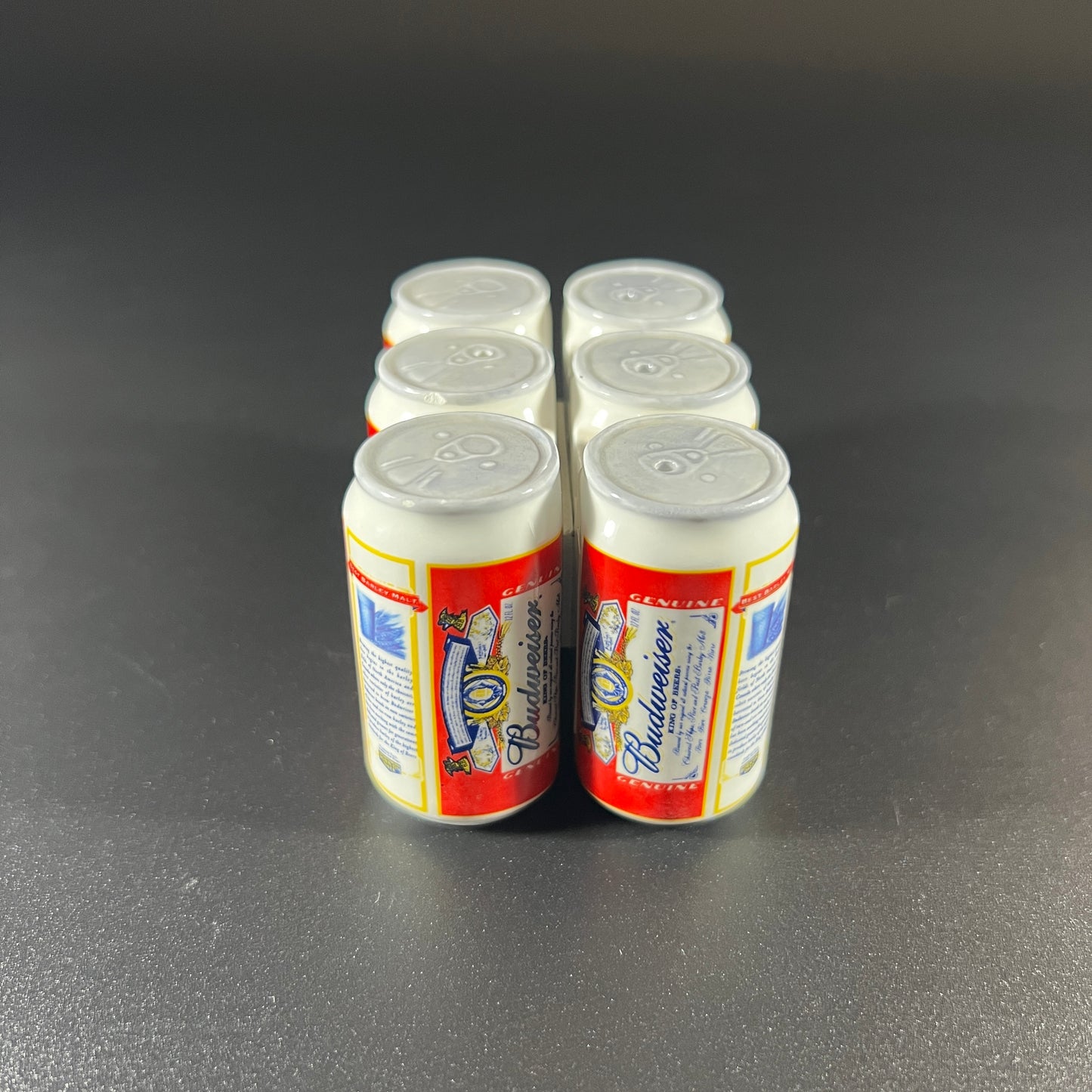 Budweiser Salt & Pepper Shakers