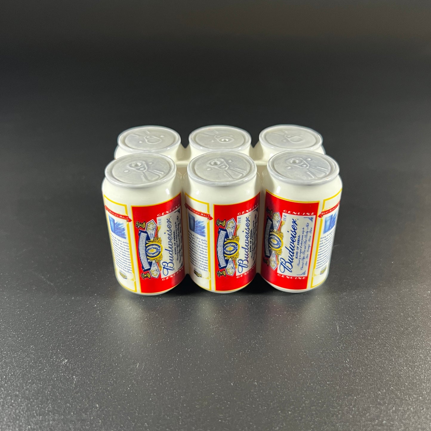 Budweiser Salt & Pepper Shakers