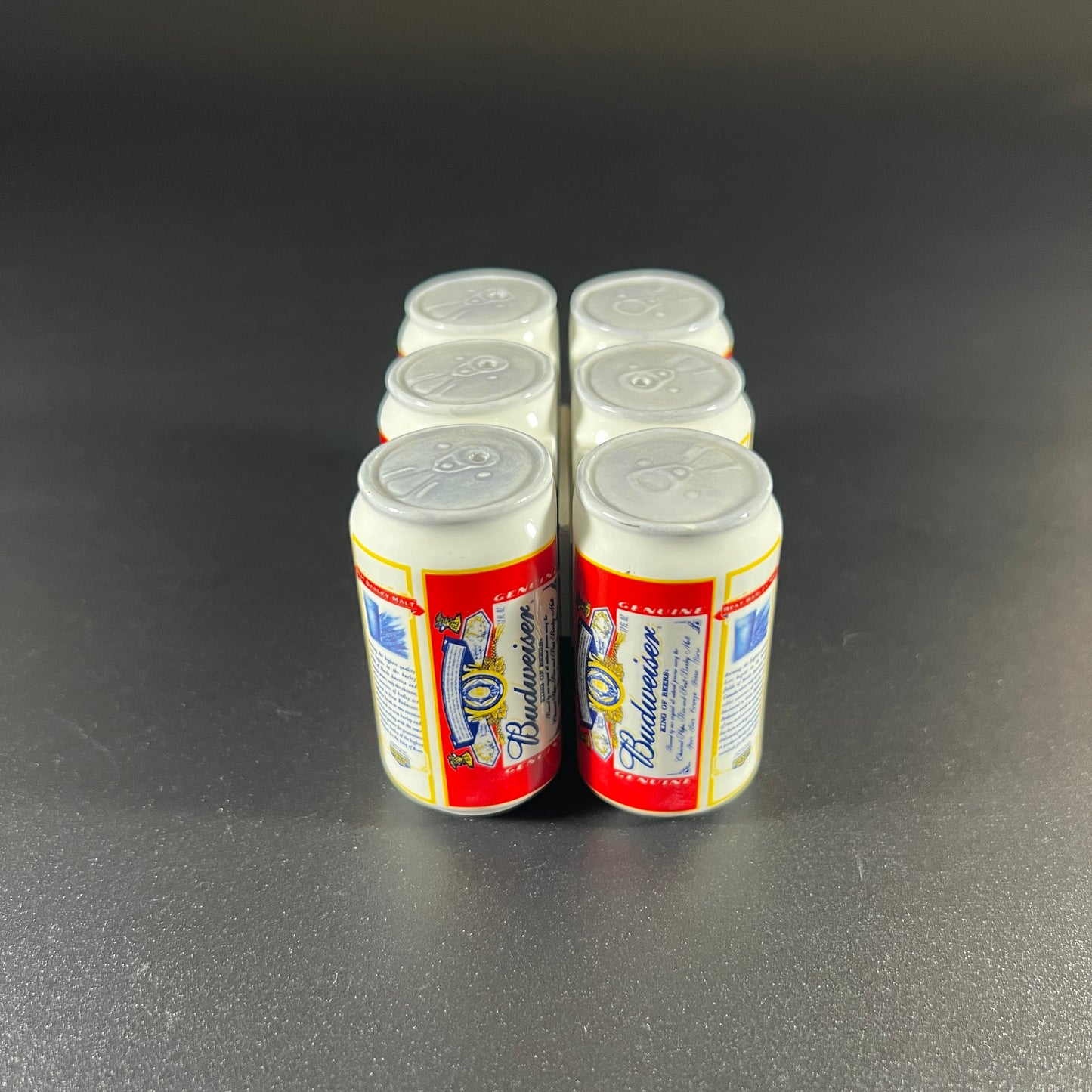Budweiser Salt & Pepper Shakers
