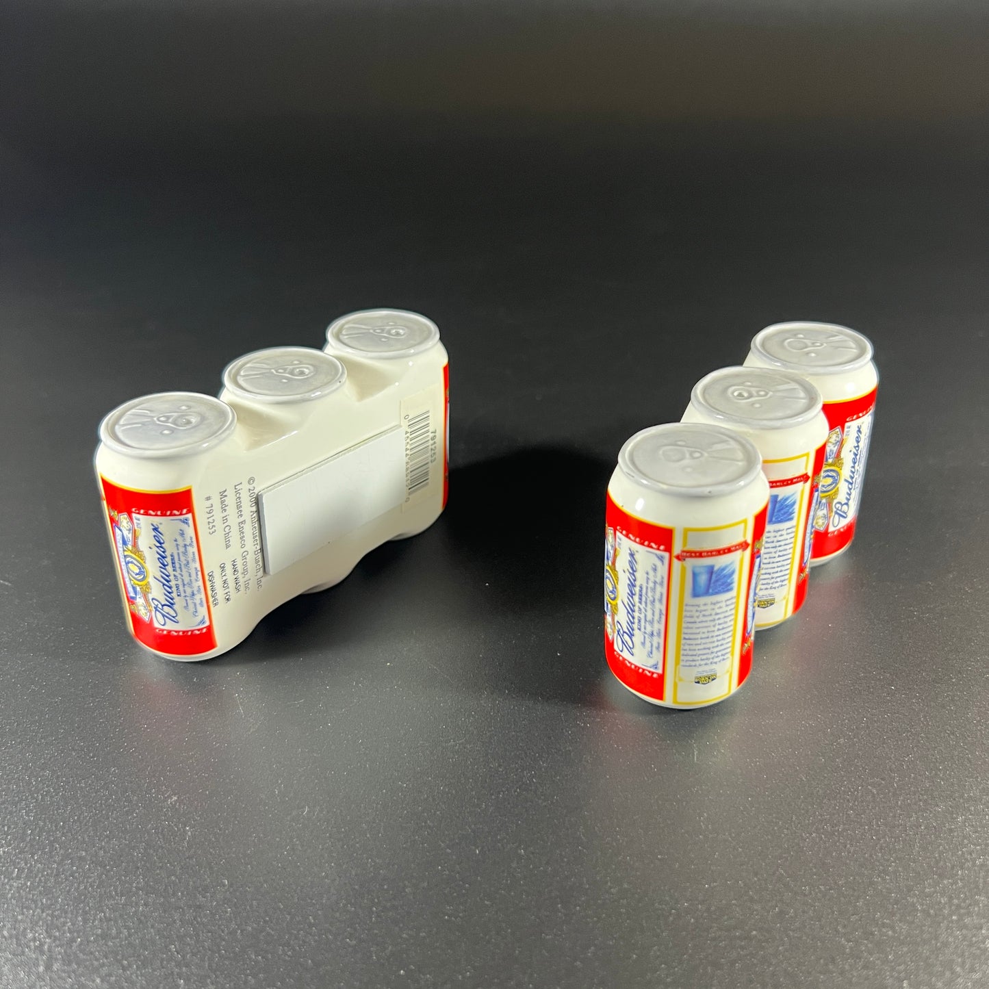 Budweiser Salt & Pepper Shakers