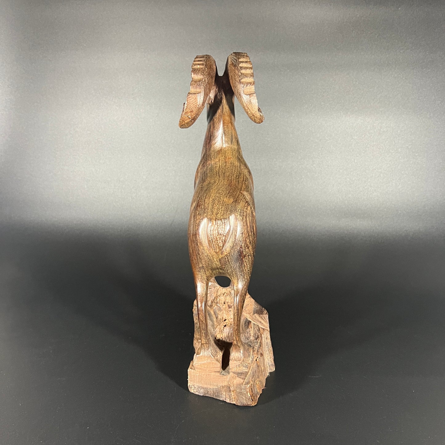 Ironwood Big Horn Ram Carving
