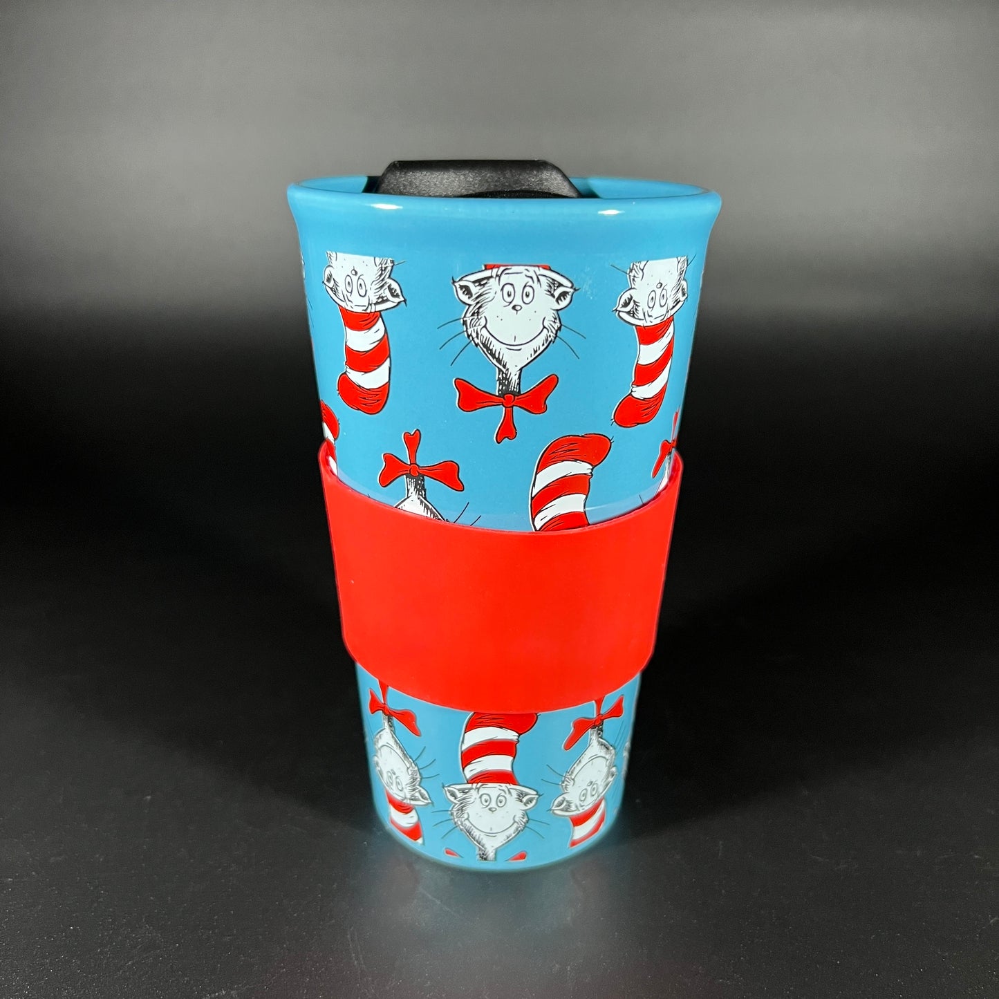 Cat In The Hat Ceramic Tumbler