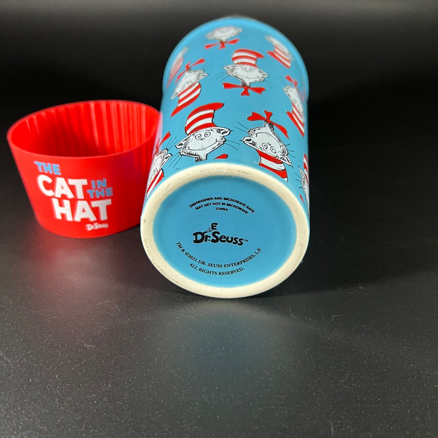 Cat In The Hat Ceramic Tumbler