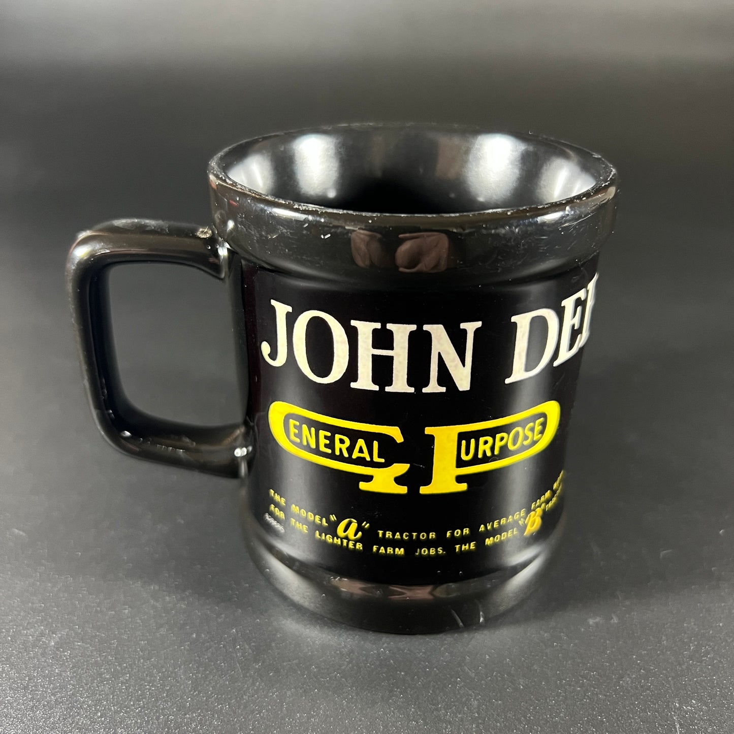 John Deere Mug - Vintage Black