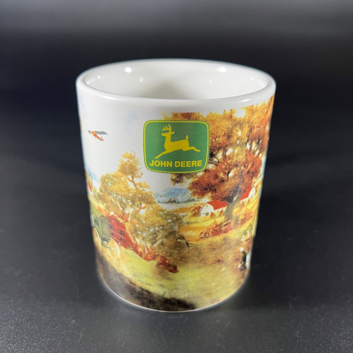 John Deere Mug - Tractor and Dog Scene