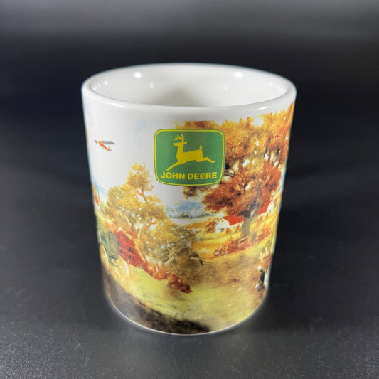John Deere Mug - Tractor and Dog Scene