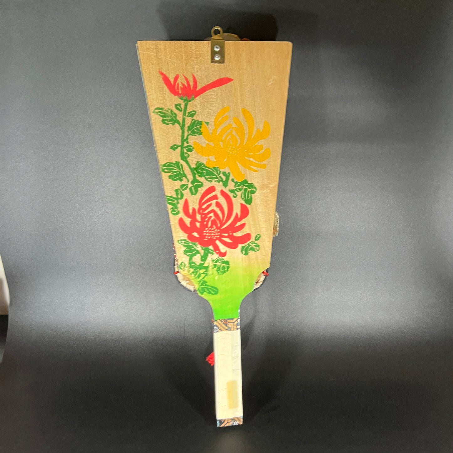 Large Japanese Hagoita Geisha Paddle