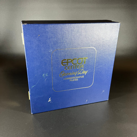 Epcot 1982 Opening Day Plate Set