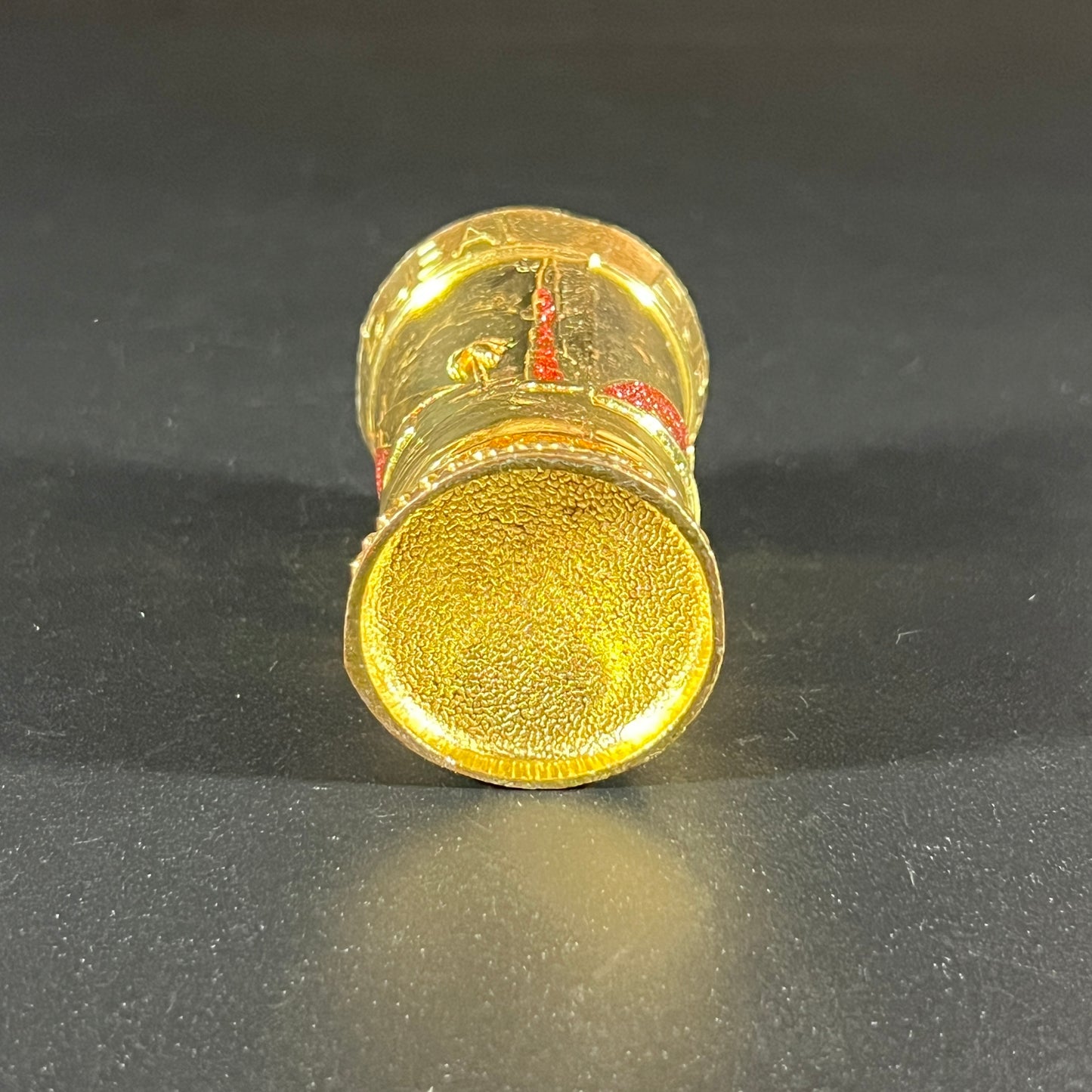 Gold Dubai Souvenir Shot Glass