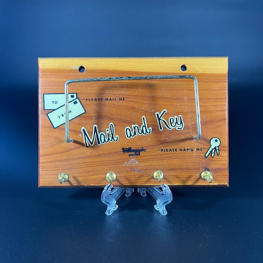 Vintage Mail and Key Holder