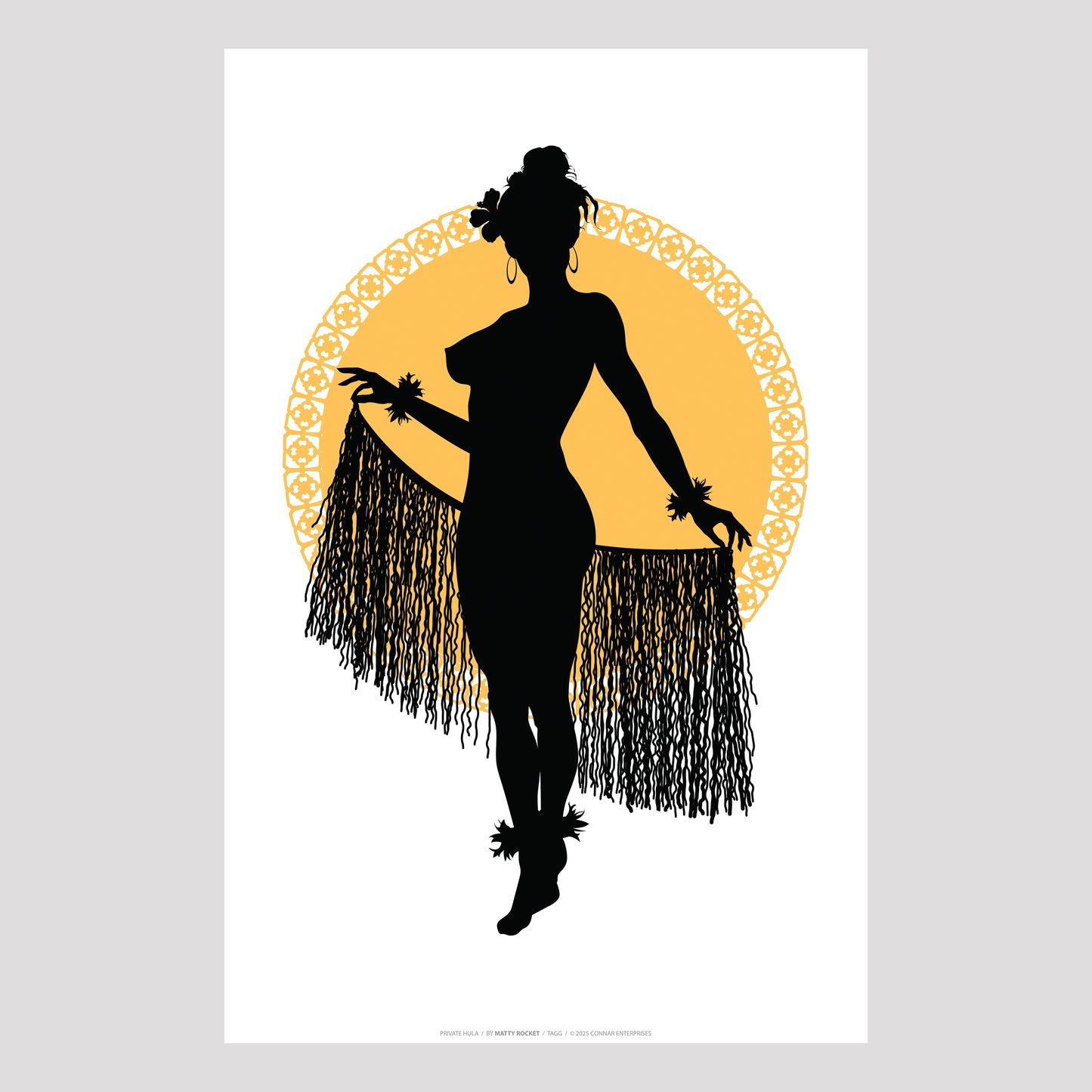 Private Hula Print (11 x 17)