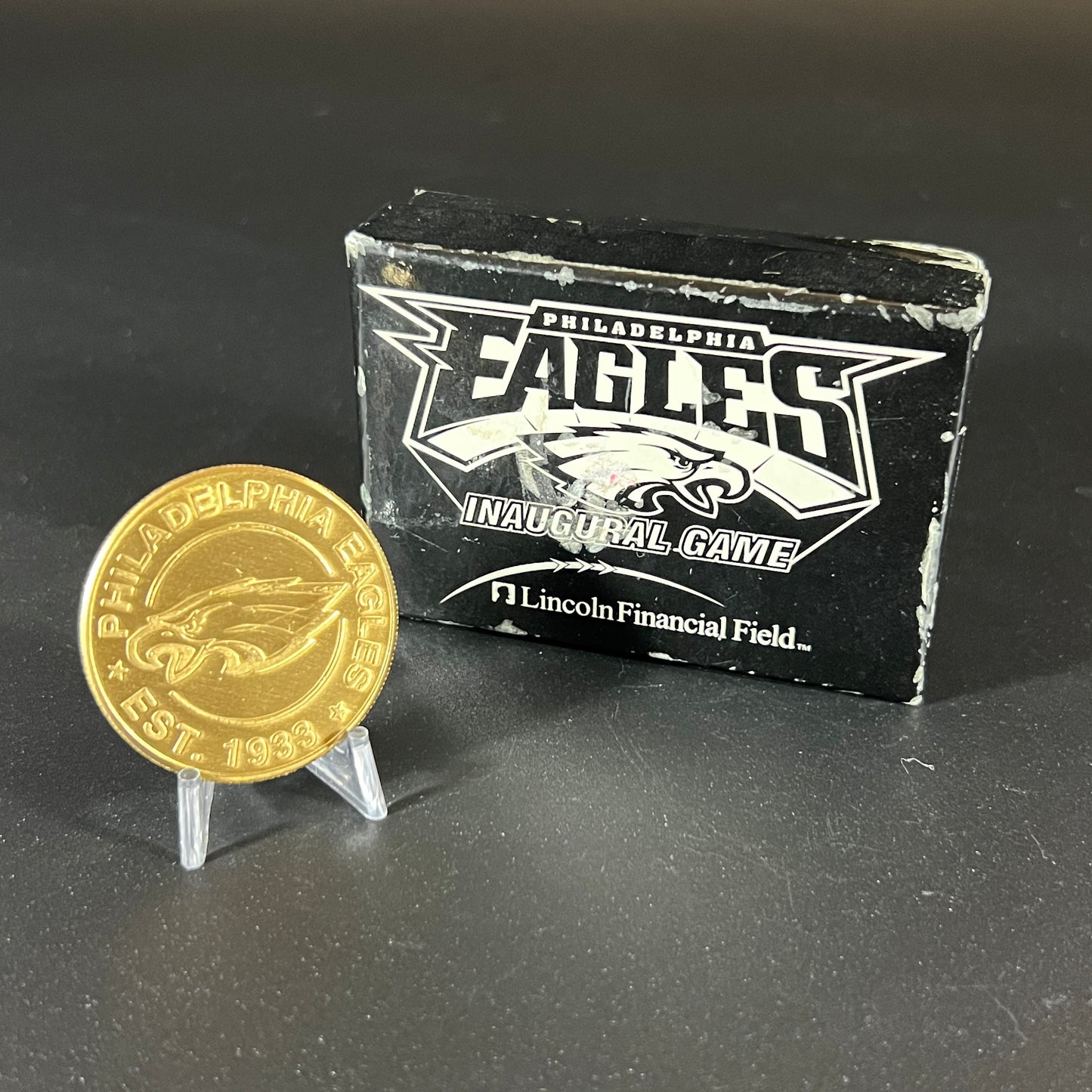 Philadelphia Eagles Lincoln Field Inaugural Coin