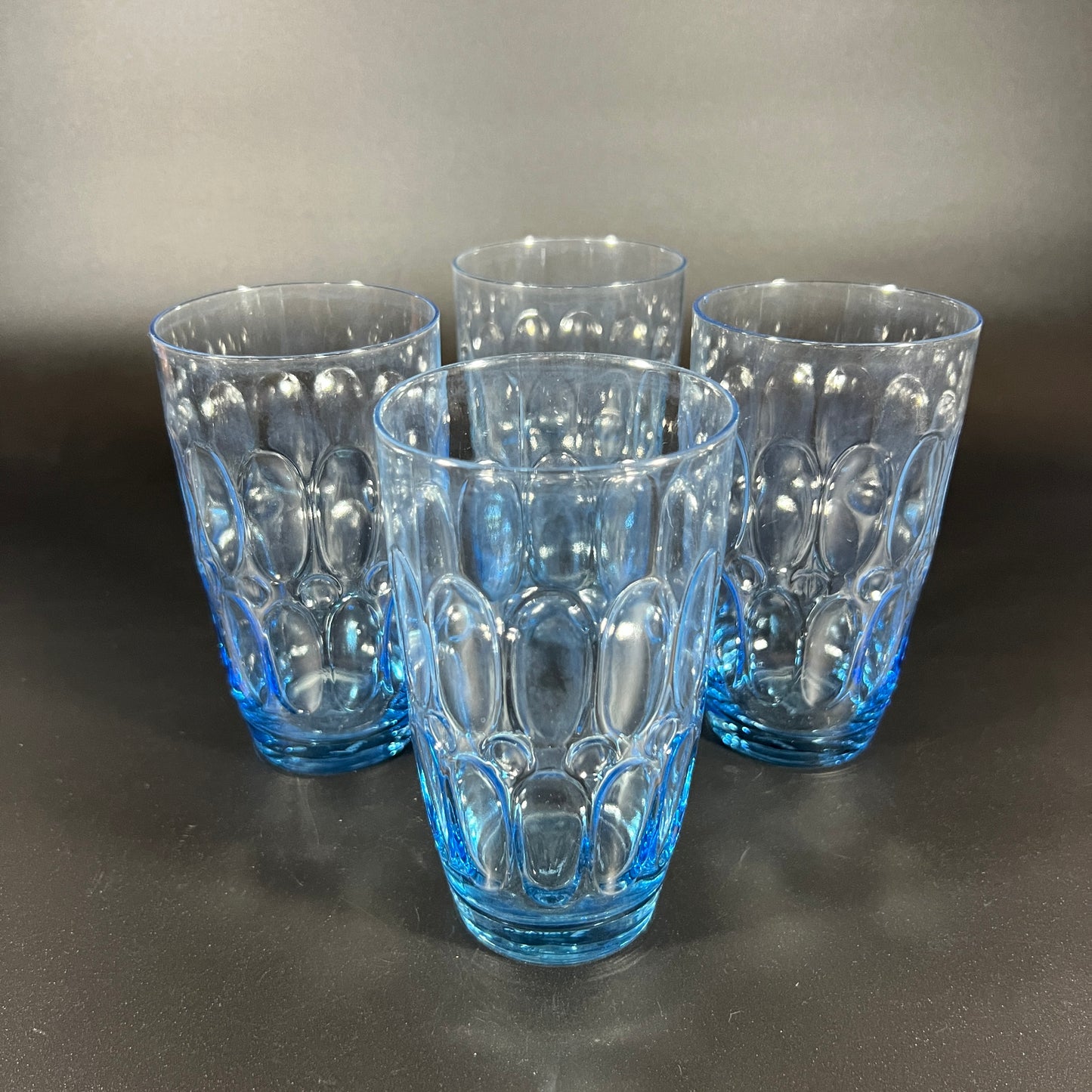 Light Blue Fostoria Tumbers (set of 4)