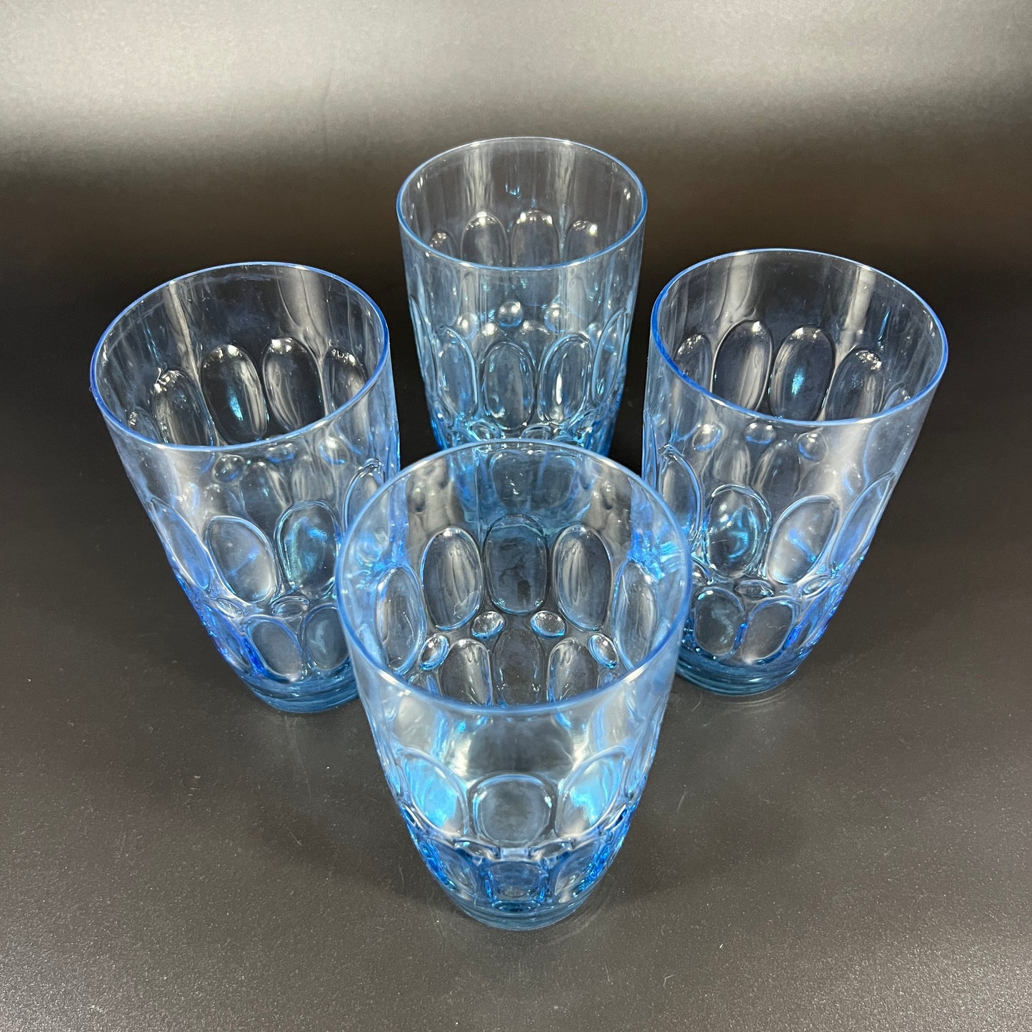 Light Blue Fostoria Tumbers (set of 4)