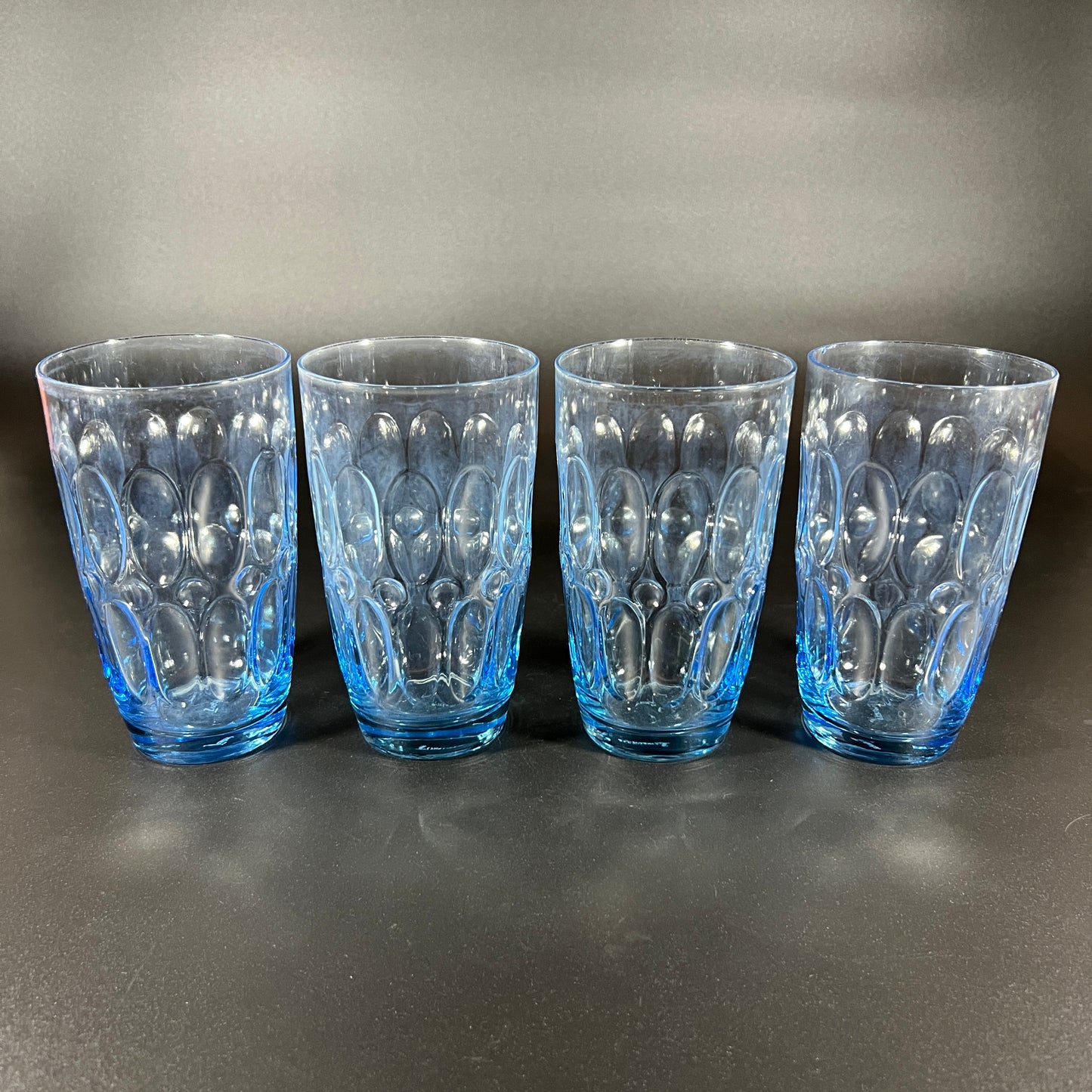 Light Blue Fostoria Tumbers (set of 4)
