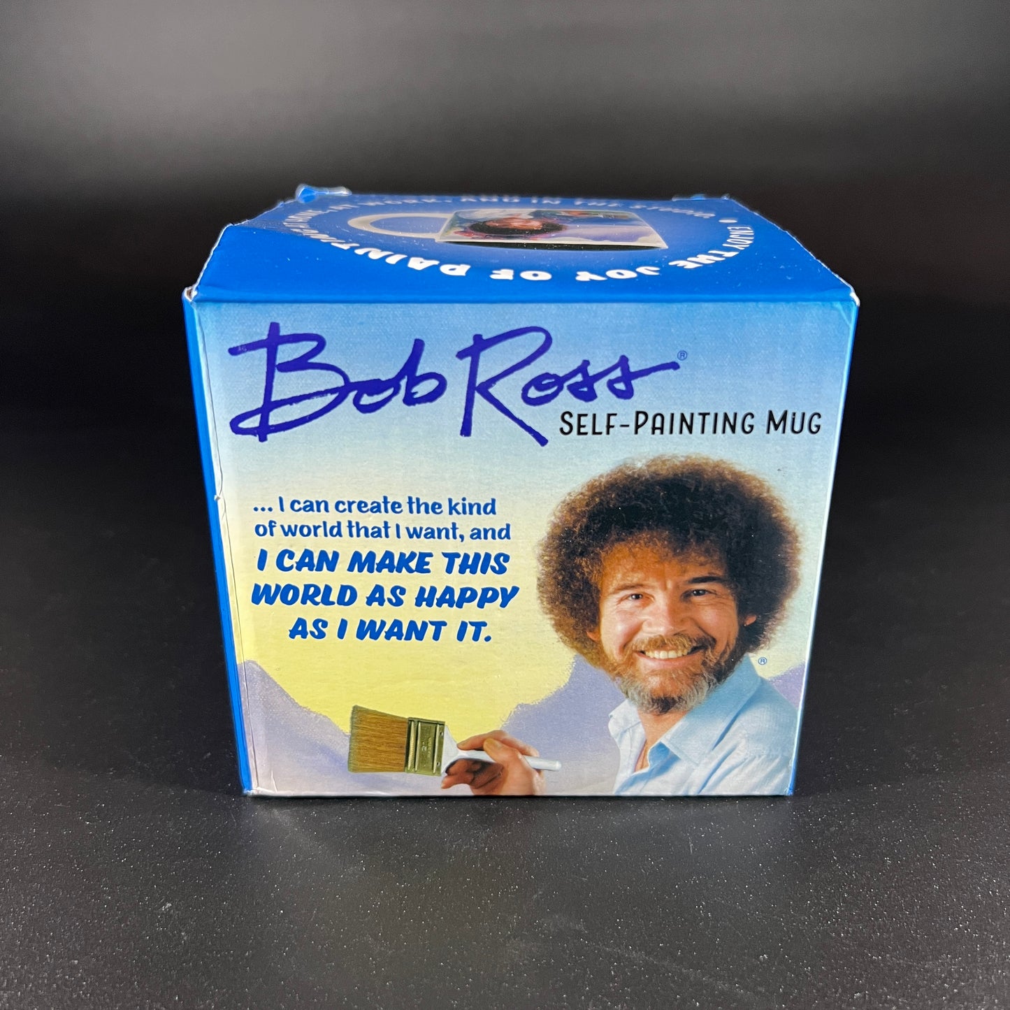Bob Ross Self Painting Mug