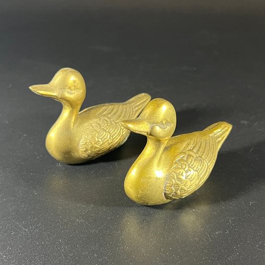 Brass Ducks (set of 2)