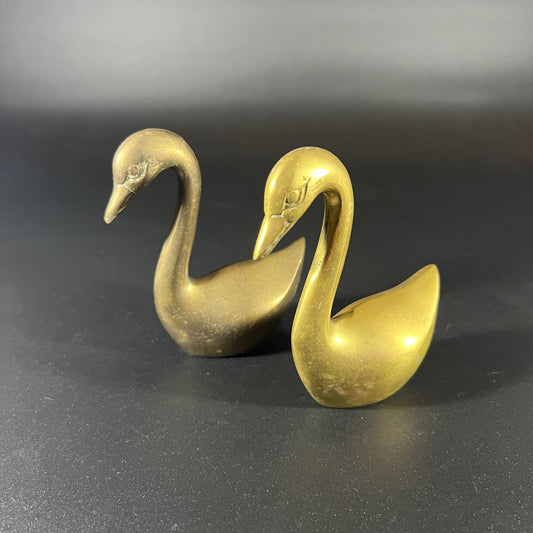 Brass Geese (set of 2)
