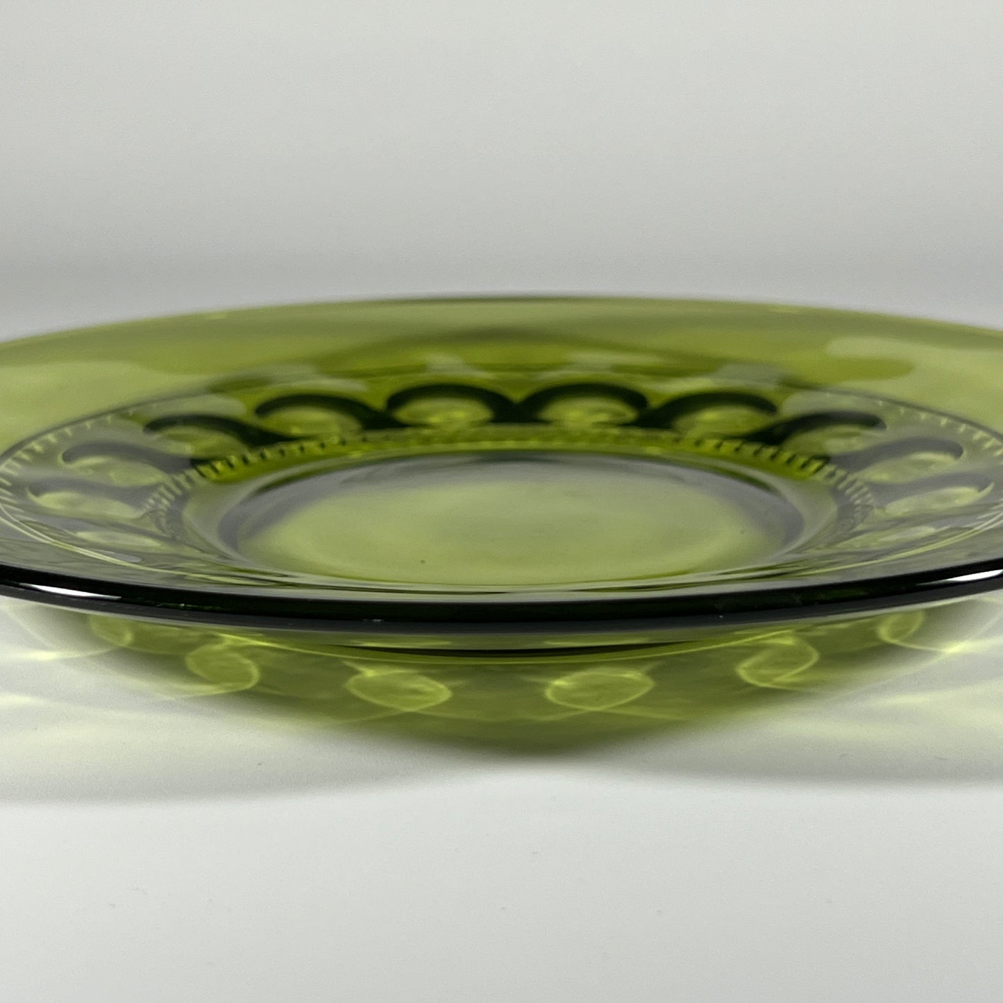 Indiana Glass King's Crown Vintage Plates (set of 5)