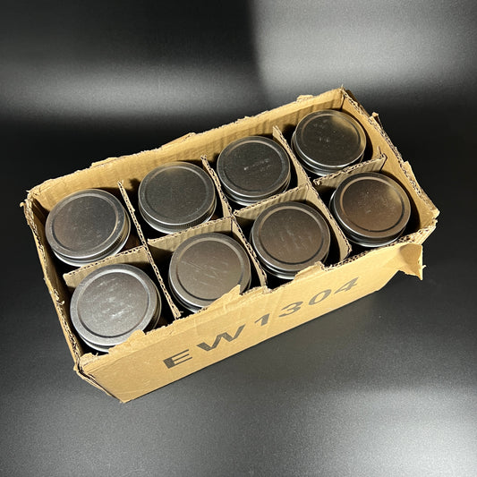 Amber Mason Jars (set of 16)
